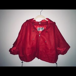 100% Genuine Sheep Skin Leather Bomber Jacket